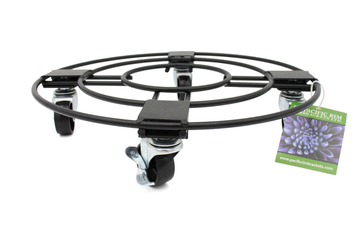 Pacific Rim Circle Plant Caddy with Heavy Duty Castors