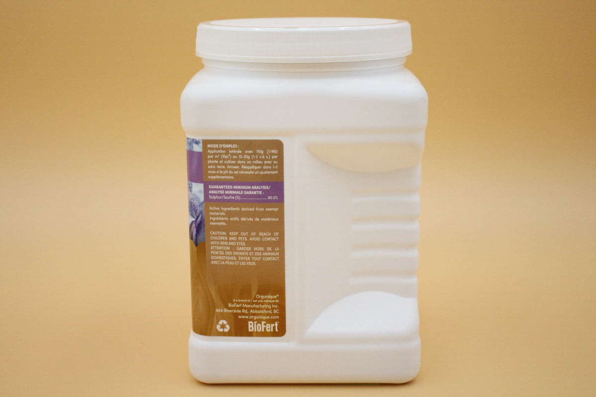 Orgunique® Soil Acidifier 0-0-0